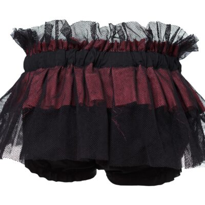 Pirate Shorts with Black Mesh