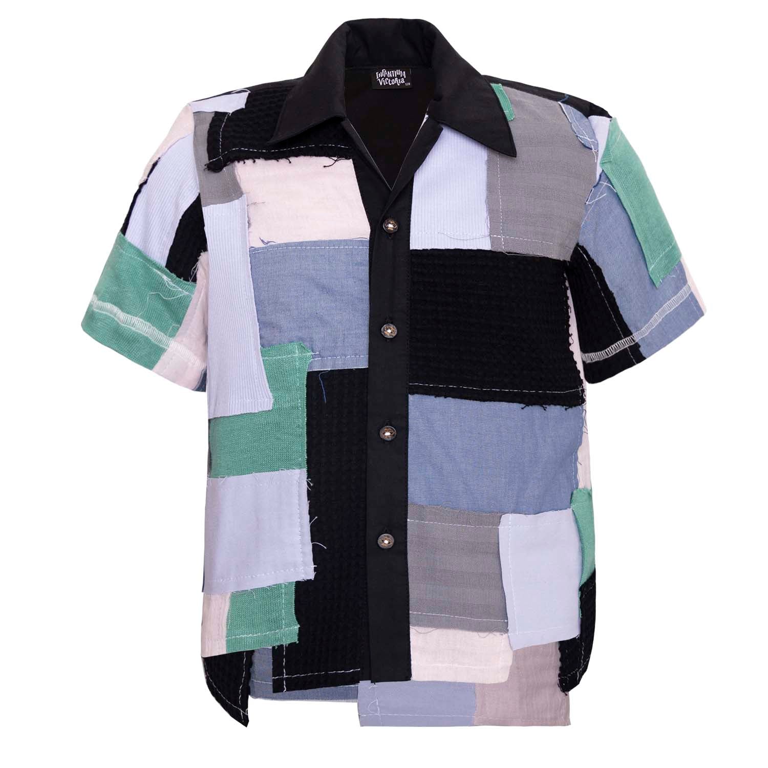 Zero Waste Patchwork Shirt for Kids - Image 3