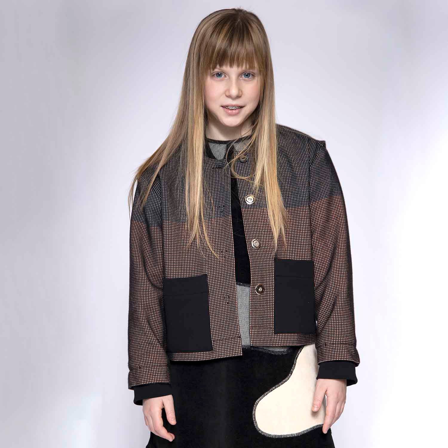 Multicolored Bomber Jacket - Image 2