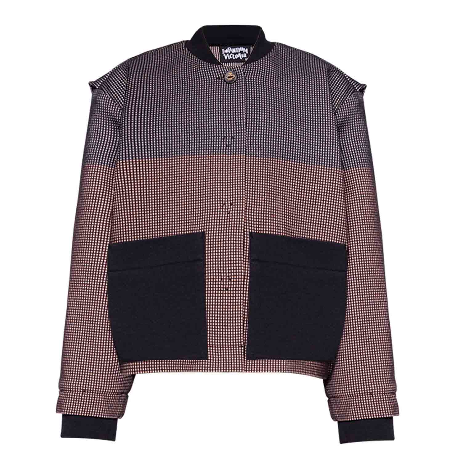 Multicolored Bomber Jacket - Image 10