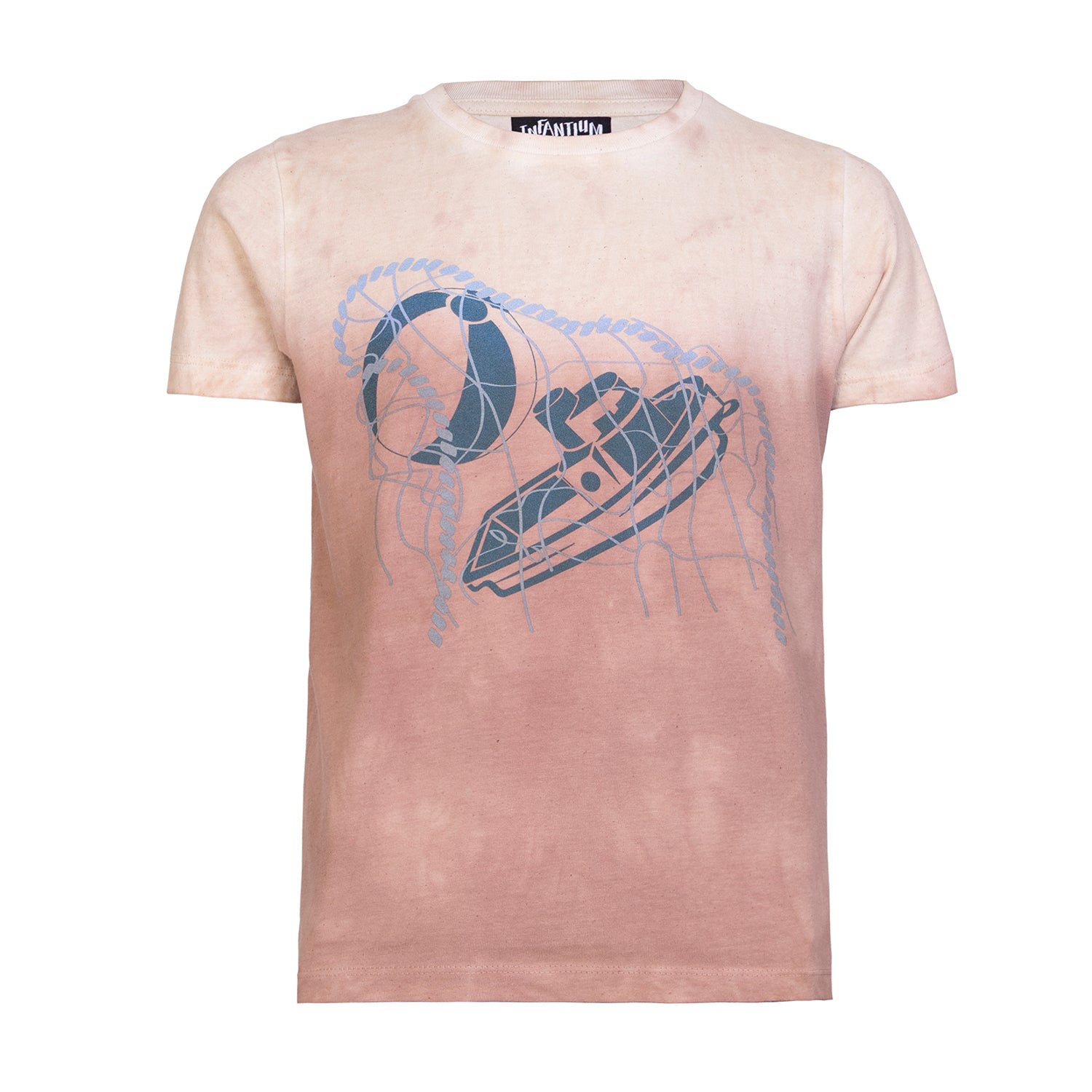 Artisanal T-Shirt Naturally Dyed with Organic Red Onion Peels - Image 8