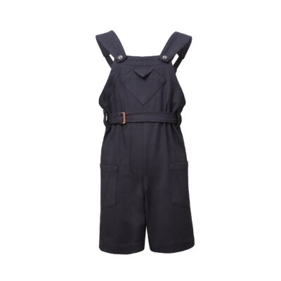 Kids Black Overall