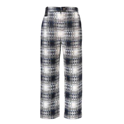 Tartan Cotton Weekend Pants